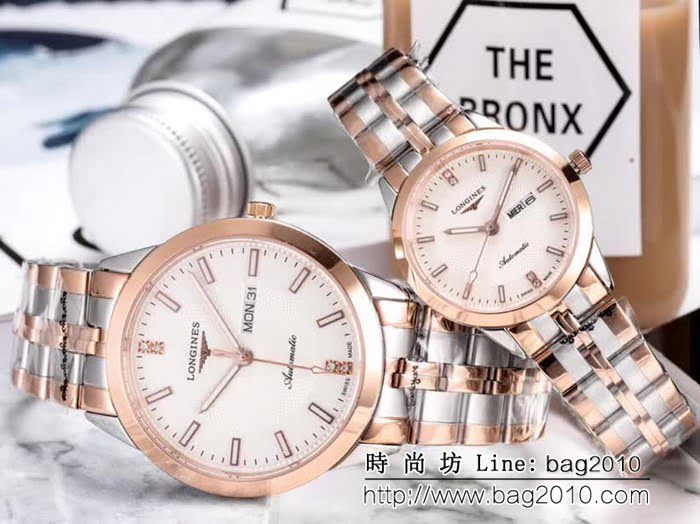 LONGINES浪琴 熱賣款 石英機芯 精品情侶對表 WSS0120